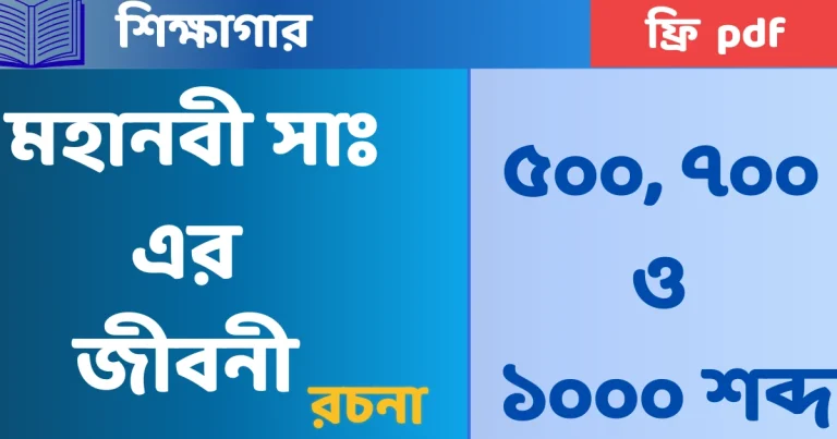 মহানবী সাঃ এর জীবনী রচনা