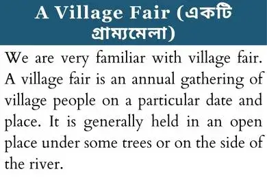 A-village-fair